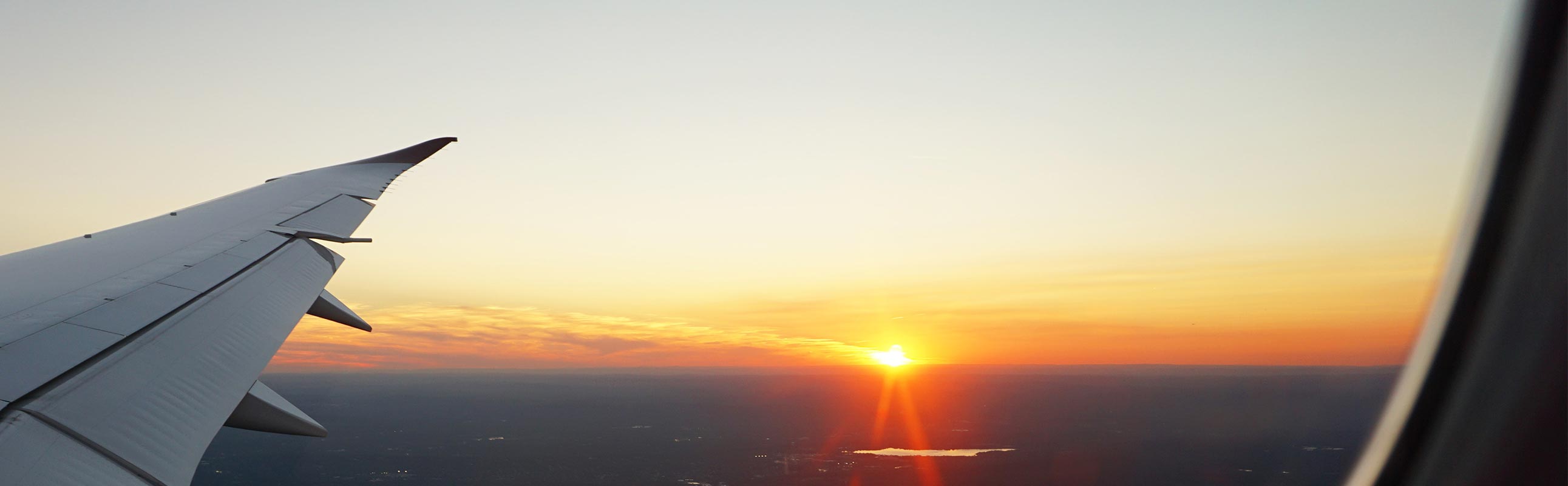 View from plane